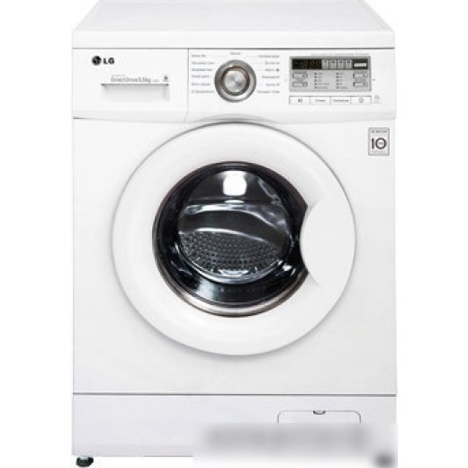 Стиральная машина LG F10B8MD, фронтальная загрузка, белый