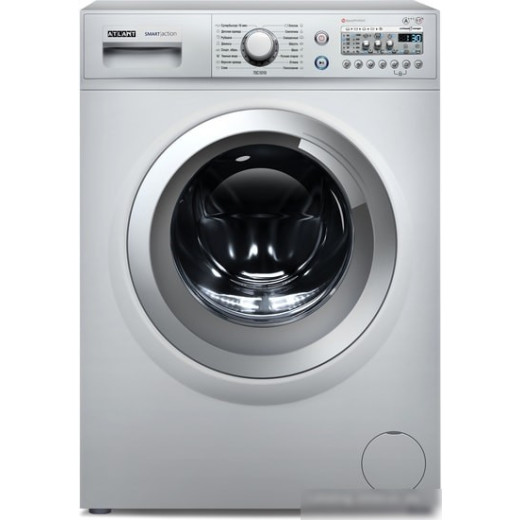 Стиральная машина Atlant 70С1010 серия SMART action 60x51x85 см, фронтальная загрузка max 7 кг, цвет белый