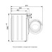 Стиральная машина Atlant 70С1010 серия SMART action 60x51x85 см, фронтальная загрузка max 7 кг, цвет белый