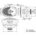 Колонки автомобильные Kenwood KFC-S6966 400Вт 91дБ 4Ом 16x23см (6x9дюйм) (ком.:2кол.) коаксиальные трехполосные