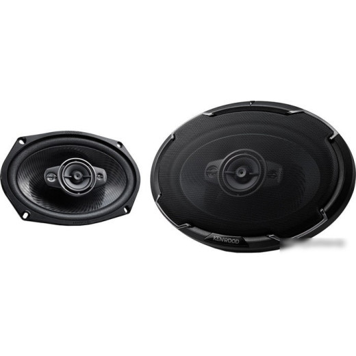 Колонки автомобильные Kenwood KFC-PS6986 600Вт 88дБ 4Ом 15x23см (6x9дюйм) (ком.:2кол.) коаксиальные четырехполосные