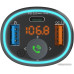 Автомобильный FM-модулятор Ritmix FMT-B300 черный BT USB (80000849)
