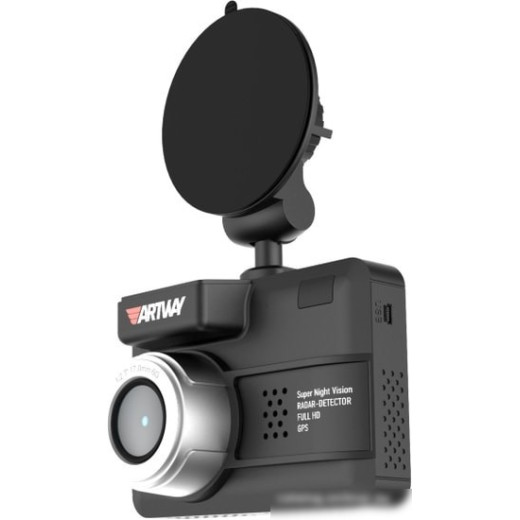 Видеорегистратор с радар-детектором Artway COMBO MD-105 GPS черный