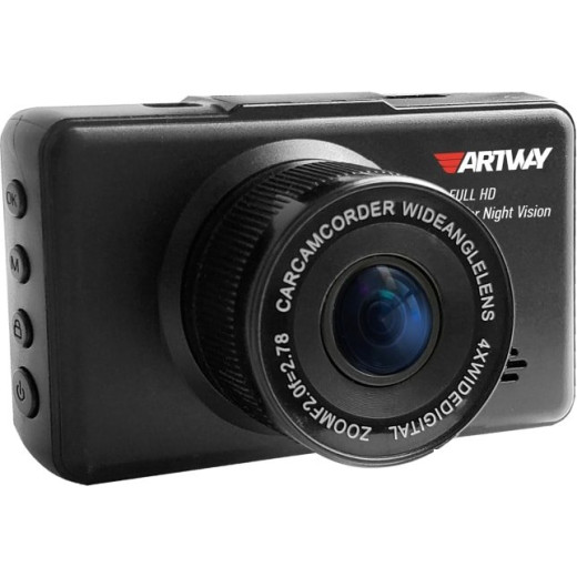 Видеорегистратор Artway AV-396 Super Night Vision черный 2Mpix 1080x1920 1080i 170гр.