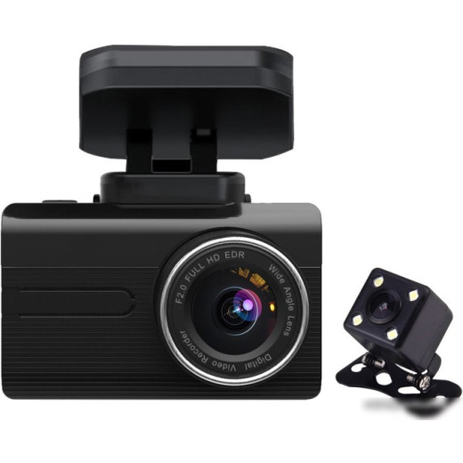 Видеорегистратор TrendVision X1 Max черный 1080x1920 1080p 150гр. GPS MSTAR 8336
