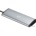 Разветвитель USB-C Digma HUB-4U2.0-UC-DS 4порт. серебристый