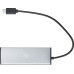 Разветвитель USB-C Digma HUB-4U2.0-UC-DS 4порт. серебристый