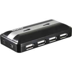 Разветвитель USB 2.0 Buro BU-HUB7-U2.0 7порт. черный