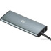Разветвитель USB-C Digma HUB-4U3.0-UC-G 4порт. серый
