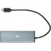 Разветвитель USB-C Digma HUB-4U3.0-UC-G 4порт. серый