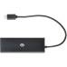 Разветвитель USB-C Digma HUB-4U2.0-UC-B 4порт. черный