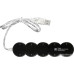 Разветвитель USB 2.0 Buro BU-HUB4-0.5-U2.0-Snake 4порт. разноцветный