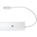 Разветвитель USB-C Digma HUB-4U3.0-UC-S 4порт. серебристый