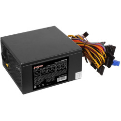 Блок питания 500W Exegate 500PPX RTL, ATX, black, APFC, 14cm, 24p+(4+4)p PCI-E,4*IDE,5*SATA