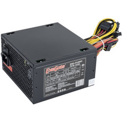 Блок питания 600W Exegate 600NPX, ATX, black, 12cm fan, 24p+4p, 6/8p PCI-E, 3*SATA, 2*IDE, FDD