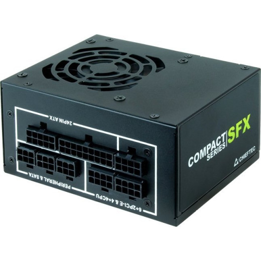 Блок питания  Chieftec 650W Retail CSN-650C SFX, 80+ GOLD, КПД >90%, МОДУЛЬНЫЙ, Fan 8cm