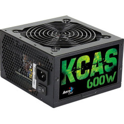 Блок питания Aerocool ATX 600W KCAS PLUS 600 80+ bronze (24+4+4pin) APFC 120mm fan 7xSATA RTL