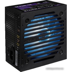 Блок питания Aerocool 800W Retail VX PLUS 800 RGB , подсветка, ATXv2.3 Haswell, fan 12cm, 500mm cable, power cord, PCIe 6+2P x4, SATA x6, PATA x4, FDD