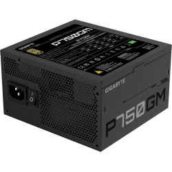 Блок питания Gigabyte ATX 750W GP-P750GM 80+ gold 24+2x(4+4) pin APFC 120mm fan 8xSATA Cab Manag RTL