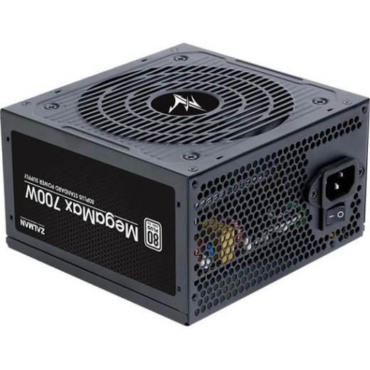 Блок питания 700W Zalman MegaMax ZM700-TXII (ATX, 20+4 pin, 120mm fan, 3xSATA) (ZM700-TXII)