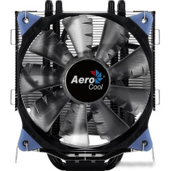 Устройство охлаждения(кулер) Aerocool Verkho 5 DARK Soc-FM2+/AM2+/AM3+/AM4/1150/1151/1155/2011/ 4-pin 15-27dB Al+Cu 150W 741gr LED Ret