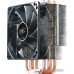Устройство охлаждения(кулер) Deepcool GAMMAXX 400 BLUE BASIC Soc-FM2+/AM2+/AM3+/AM4/1150/1151/1155/ 4-pin 18-30dB Al+Cu 150W 640gr LED Ret