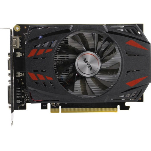 Видеокарта AFOX GT730 ATX Single Fan 4GB GDDR5 128bit VGA DVI HDMI RTL {30} (780612) (AF730-4096D5H5)