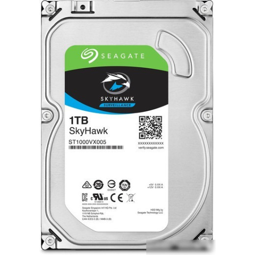 Жесткий диск Seagate Original SATA-III 1Tb ST1000VX005 V eo Skyhawk 64Mb 3.5