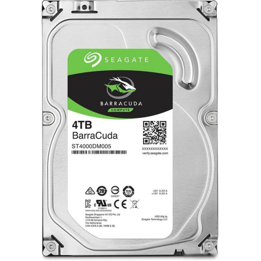 Жесткий диск Seagate Original SATA-III 4Tb ST4000DM004 Barracuda (5400rpm) 256Mb 3.5