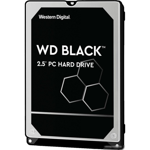 Жесткий диск WD Original SATA-III 1Tb WD10SPSX Black (7200rpm) 64Mb 2.5