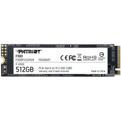 Накопитель SSD Patriot PCI-E x4 512Gb P300P512GM28 P300 M.2 2280