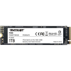 Накопитель SSD Patriot PCI-E x4 1Tb P300P1TBM28 P300 M.2 2280