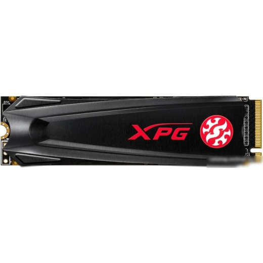 Накопитель SSD A-Data PCI-E x4 256Gb AGAMMIXS5-256GT-C GAMMIX S5 M.2 2280