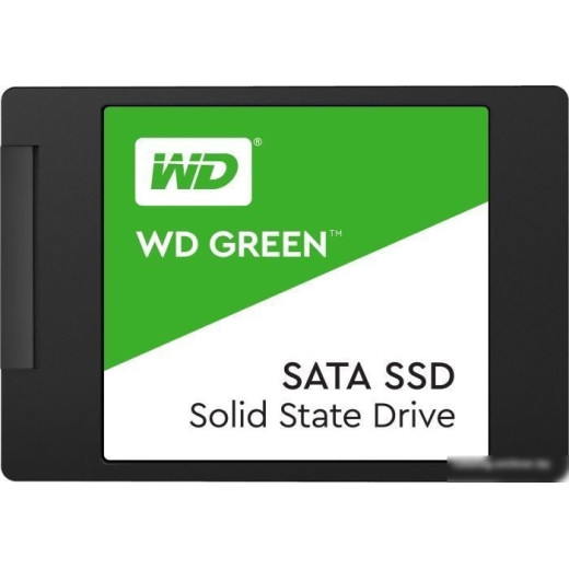 Накопитель SSD WD Original SATA III 2Tb WDS200T2G0A Green 2.5