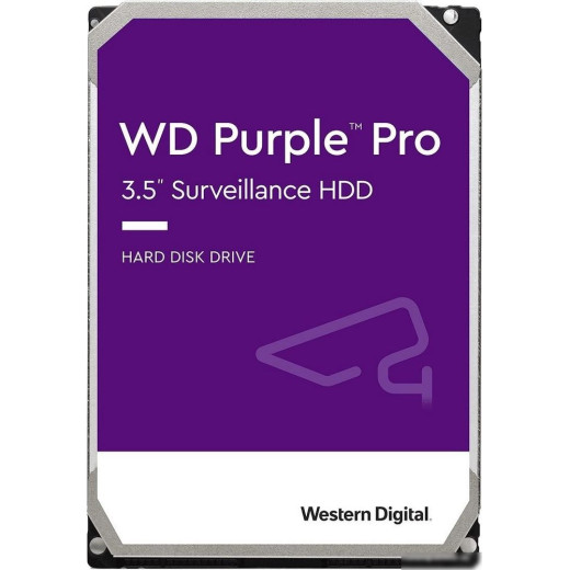 Жесткий диск WD Original SATA-III 10Tb WD101PURP V eo Purple Pro (7200rpm) 256Mb 3.5