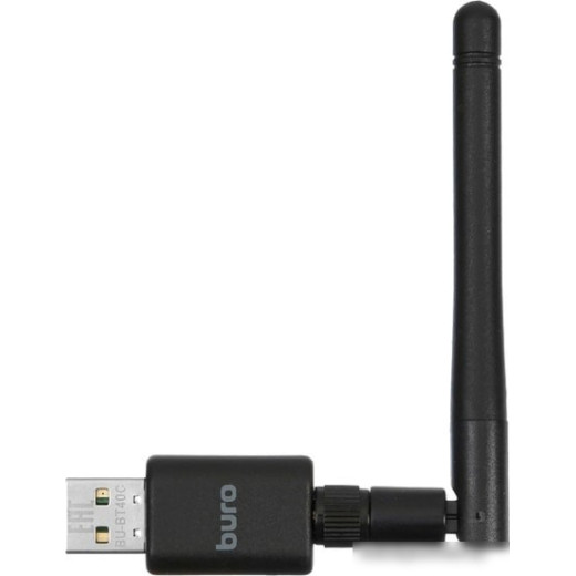 Адаптер USB Buro BU-BT40С Bluetooth 4.0+EDR class 1 100м черный