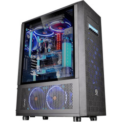 Корпус Thermaltake Core X71 черный без БП ATX 12x120mm 11x140mm 4x200mm 2xUSB2.0 2xUSB3.0 audio bott PSU