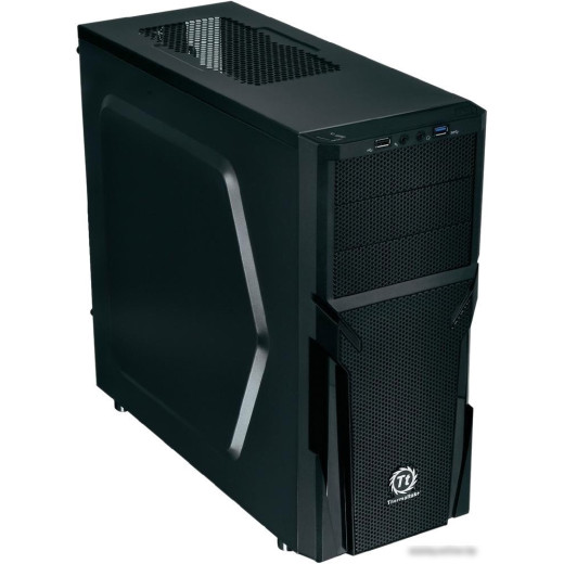 Корпус Thermaltake Versa H21 черный без БП ATX 2x120mm 1xUSB2.0 1xUSB3.0 audio bott PSU