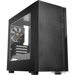 Корпус Thermaltake Versa H18 Window черный без БП mATX 2xUSB2.0 1xUSB3.0 audio bott PSU
