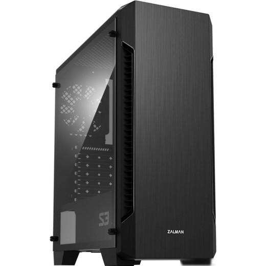 Корпус Zalman S3 черный без БП ATX 2x120mm 2xUSB2.0 1xUSB3.0 audio bott PSU