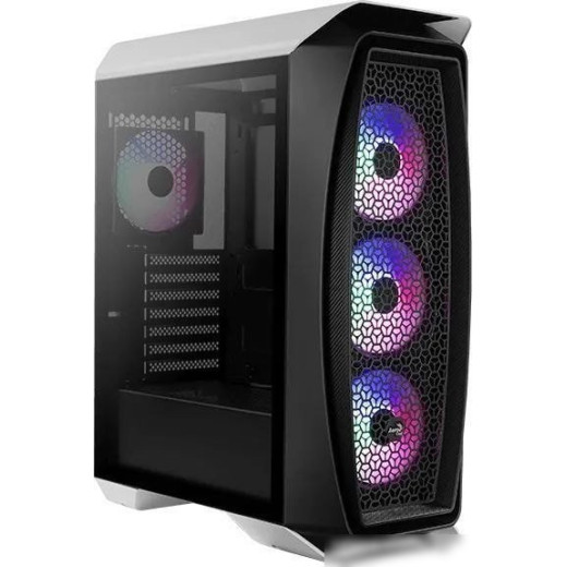Корпус Aerocool Aero One Frost-G-WT-v1 белый без БП ATX 4x120mm 2x140mm 2xUSB3.0 audio bott PSU