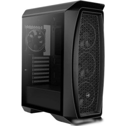 Корпус Aerocool Aero One Eclipse-G-BK-v1 черный без БП ATX 4x120mm 2x140mm 2xUSB3.0 audio bott PSU