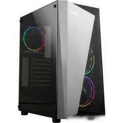 Корпус ZALMAN S4 Plus, ATX, BLACK, WINDOW, 1x5.25, 4x3.5, 1x2.5, 2xUSB2.0, 1xUSB3.0, FRONT 2x120mm, REAR 1x120mm