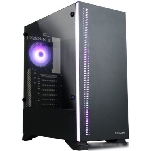 Корпус Zalman S5 черный без БП ATX 6x120mm 2x140mm 2xUSB2.0 1xUSB3.0 audio bott PSU