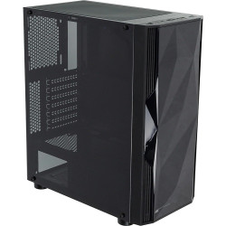 Корпус Formula F-3401 (V1) черный без БП ATX 3x120mm 2xUSB2.0 1xUSB3.0 audio bott PSU