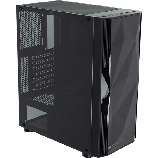 Корпус Formula F-3401 (V1) черный без БП ATX 3x120mm 2xUSB2.0 1xUSB3.0 audio bott PSU
