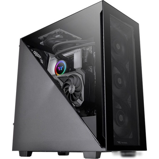 Корпус Thermaltake Div er 300 TG черный без БП ATX 6x120mm 3x140mm 2xUSB3.0 audio bott PSU