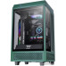 Корпус Thermaltake The Tower 100 Racing Green черный без БП miniITX 1x120mm 3x140mm 2xUSB3.0 audio bott PSU