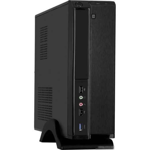 Корпус Exegate EX288781RUS   Desktop   MI-207U-M350 (mini-ITX/mATX, БП M350 с вент. 8см, 2*USB+1*USB3.0, аудио, черный)