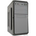 Корпус Exegate EX284025RUS   Minitower BA-202 Black, mATX, <AA450, 80mm>, 2*USB, Audio